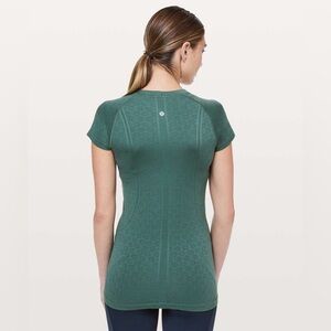 lululemon Green Smoke Swifty Short Sleeve
